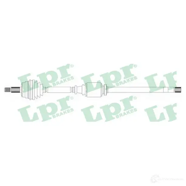 Приводной вал LPR 1729775 DS3 9147 QWO66 DS39147 изображение 0