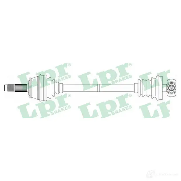 Приводной вал LPR DS20105 DS 20105 S32M8D 1729392 изображение 0