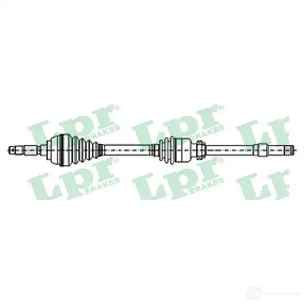 Приводной вал LPR DS30026 1729518 OXVLLW D S30026