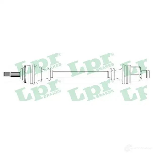 Приводной вал LPR DCGWMH DS39135 1729766 D S39135