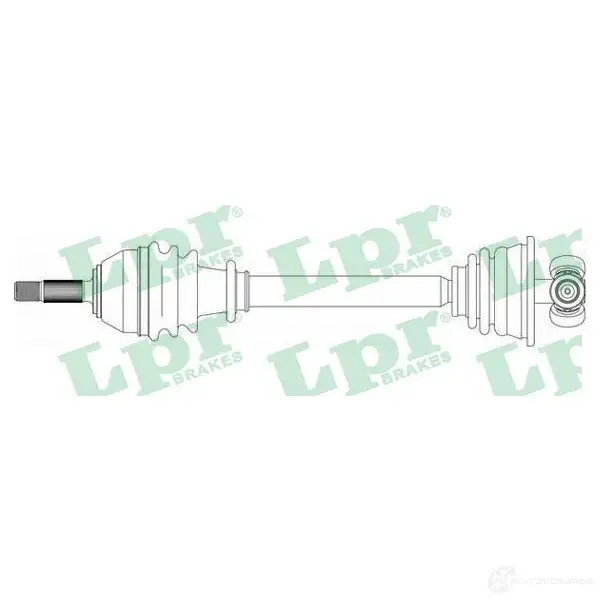 Приводной вал LPR DS39 038 DS39038 HT68JE 1729704 изображение 0