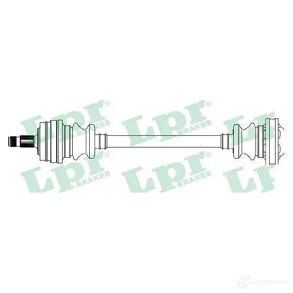 Приводной вал LPR DS3 0005 DS30005 LZN77 1729508