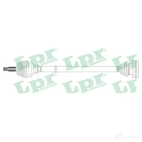 Приводной вал LPR DS51043 DS510 43 893WFRY 1729868 изображение 0