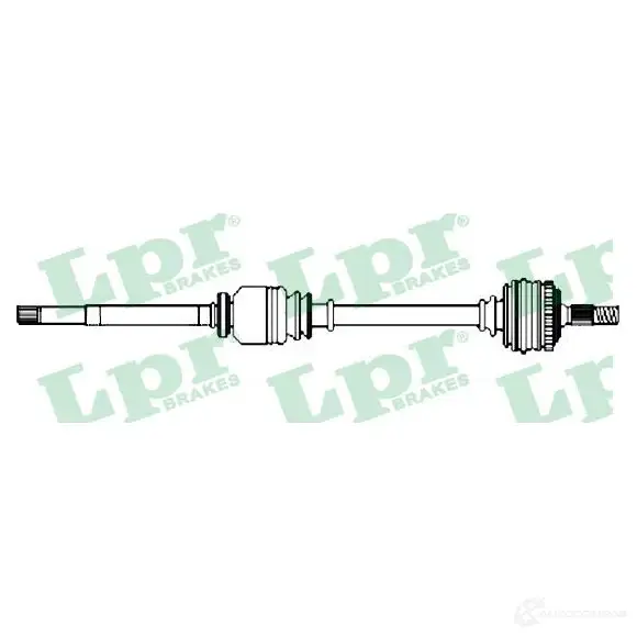 Приводной вал LPR 1730273 DS52570 O809SV DS52 570 изображение 0