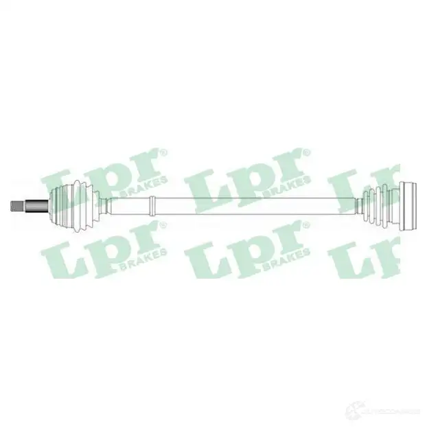 Приводной вал LPR DS5 1038 1729863 DS51038 753MF9J изображение 0