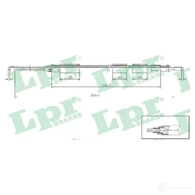 Приводной вал LPR 1729725 DS3906 9 HH75GW ds39069 изображение 0