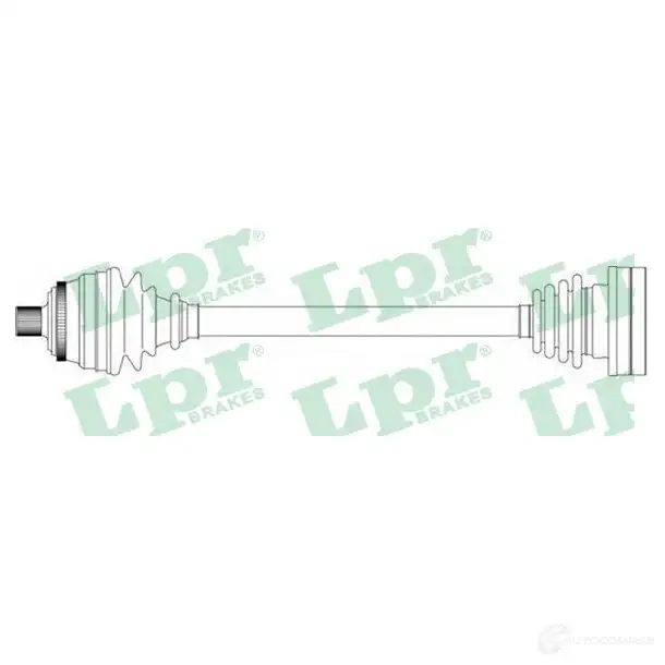 Приводной вал LPR 2ILMO3 DS14075 1729208 DS140 75 изображение 0