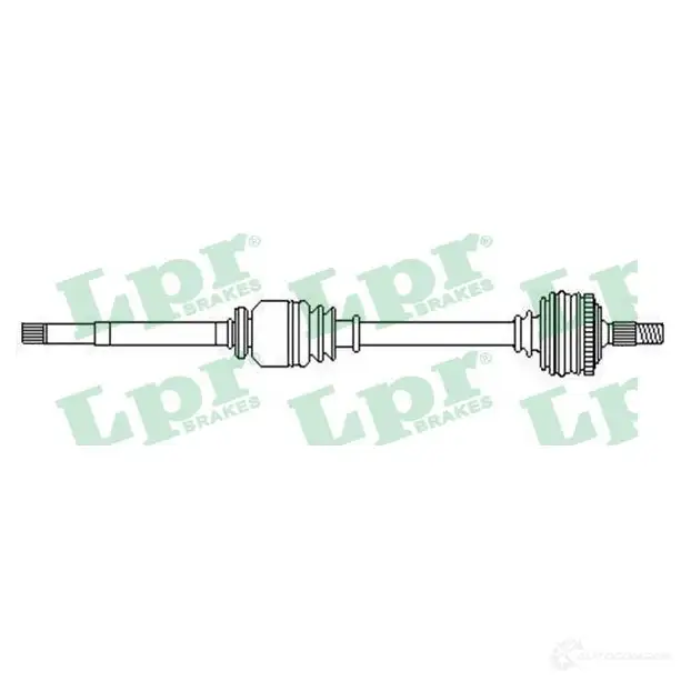 Приводной вал LPR WJ51I5A DS52307 DS5230 7 1730013 изображение 0