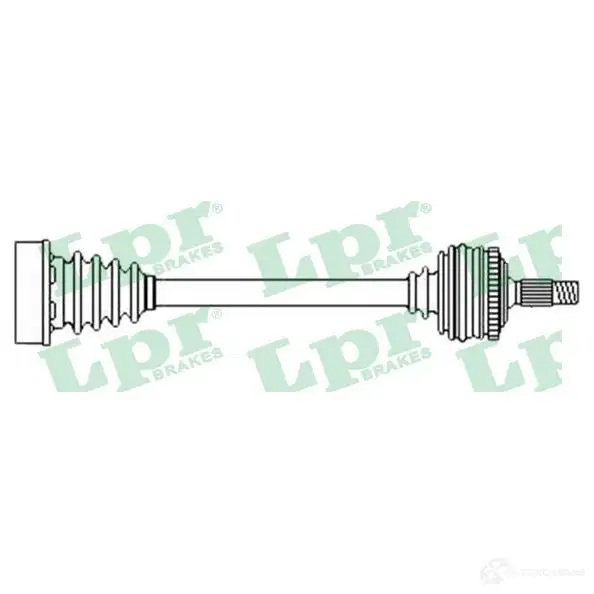 Приводной вал LPR 1730255 DS 52552 PZPRT DS52552 изображение 0