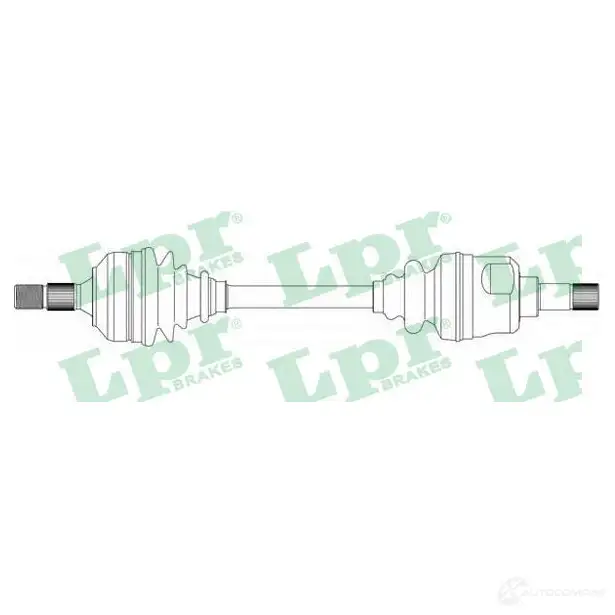 Приводной вал LPR D S38145 IUWE6 DS38145 1729669 изображение 0