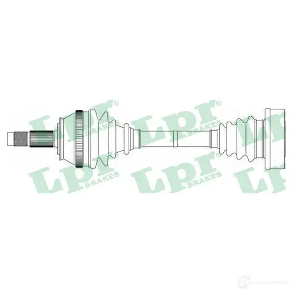 Приводной вал LPR 1729356 DS20053 FE6C87 DS2 0053 изображение 0