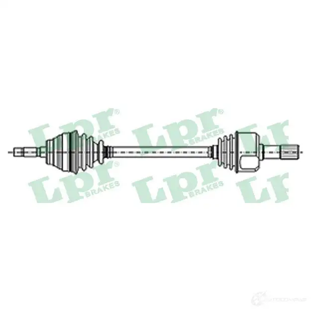 Приводной вал LPR UMOXAQ DS21096 D S21096 1729486 изображение 0