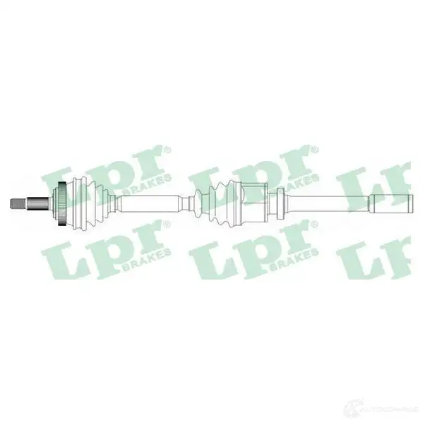 Приводной вал LPR DS3 9078 F9LAO DS39078 1729733