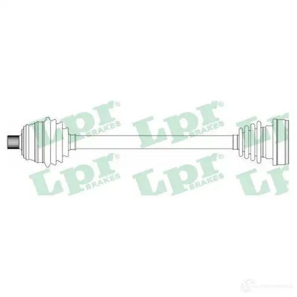 Приводной вал LPR Q29633 DS14051 DS140 51 1729202