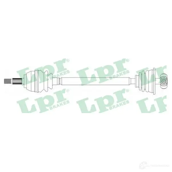Приводной вал LPR P6RKN DS 39150 DS39150 1729777 изображение 0