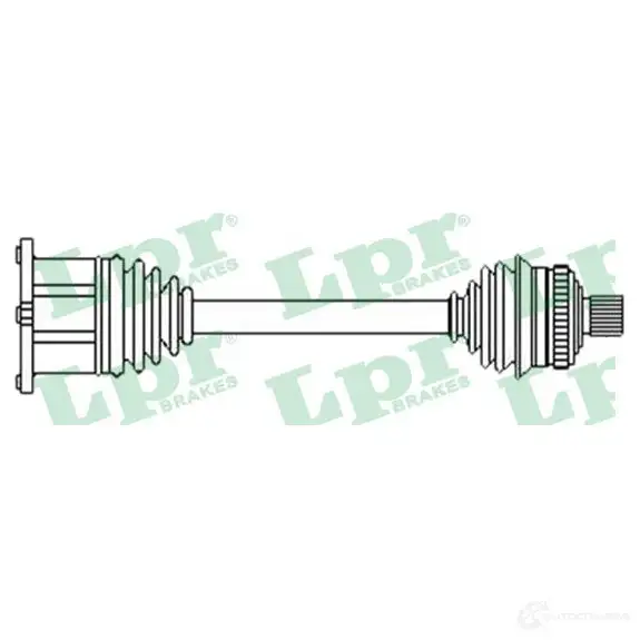 Приводной вал LPR DS52645 1730348 8BP6CY D S52645 изображение 0