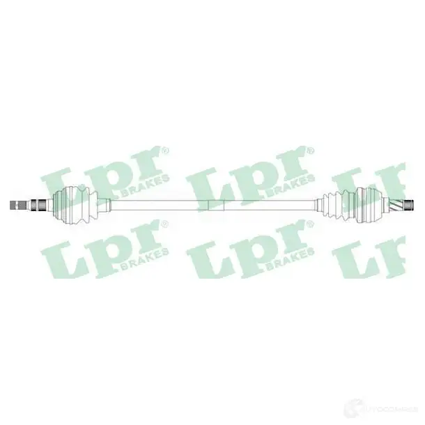 Приводной вал LPR MPSC644 DS 37096 1729574 DS37096 изображение 0