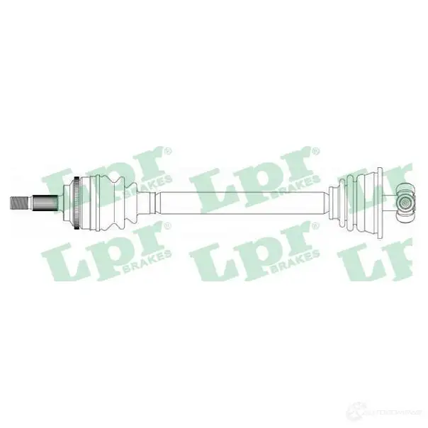 Приводной вал LPR DS3 9251 7Y6KU DS39251 1729806 изображение 0