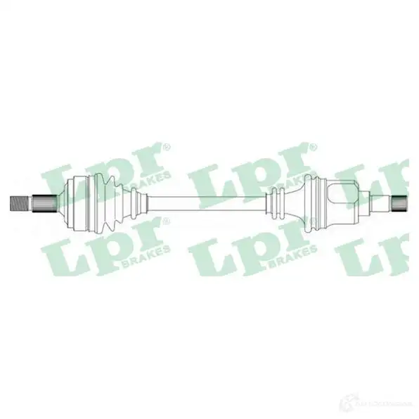 Приводной вал LPR DS1 6064 DS16064 NDDELTF 1729265 изображение 0