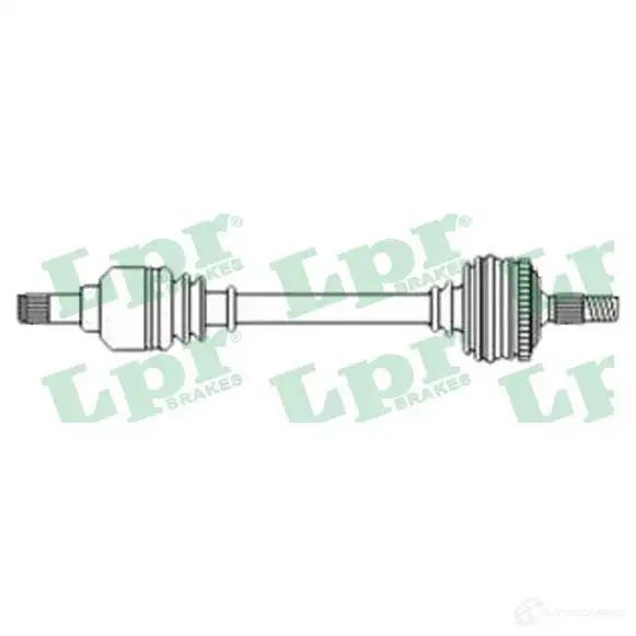 Приводной вал LPR 1730282 DS52 579 DS52579 CIZI4 изображение 0