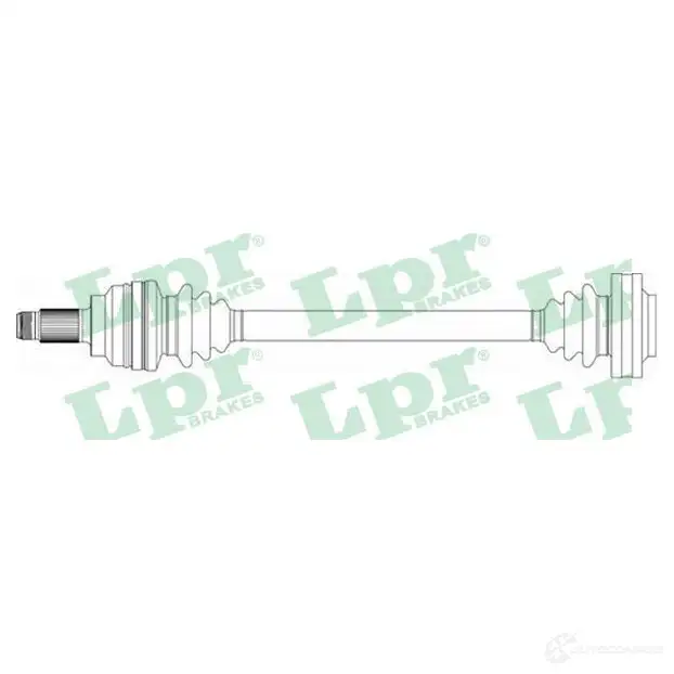 Приводной вал LPR DS15 020 BM18N9 1729245 DS15020 изображение 0