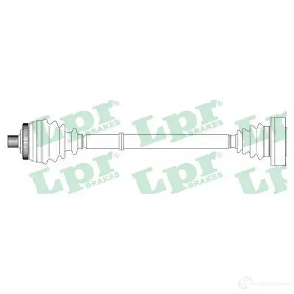 Приводной вал LPR 1729201 DS 14049 DS14049 L73R6Z