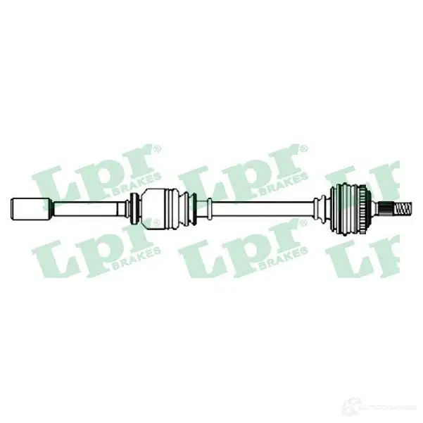 Приводной вал LPR DS 52241 DS52241 1729947 7XP2N изображение 0