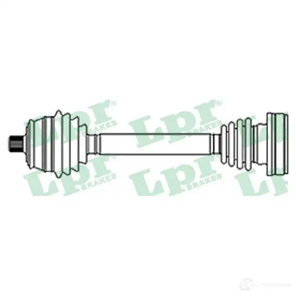 Приводной вал LPR DS14 154 DS14154 1729221 ZMZ4AO изображение 0