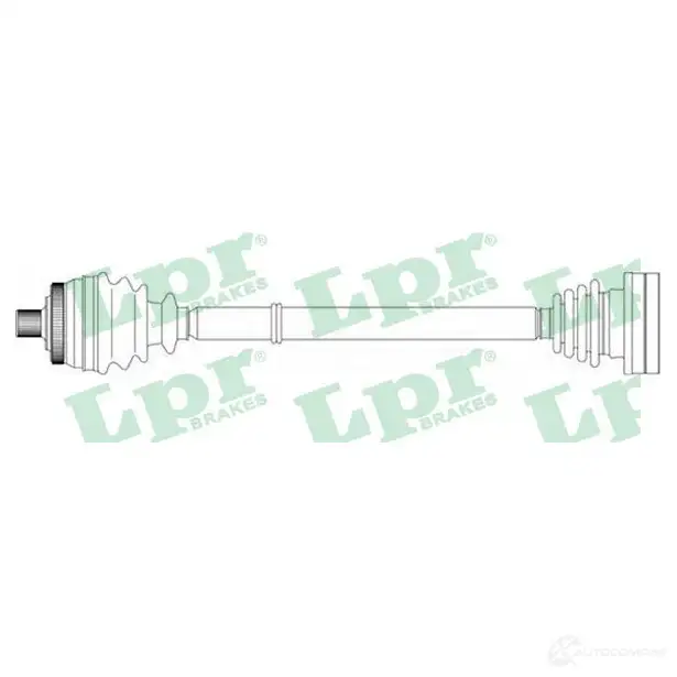Приводной вал LPR DS14 047 EKZIZZ DS14047 1729199