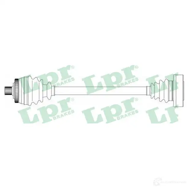 Приводной вал LPR CPDLKH9 1729200 DS14048 D S14048 изображение 0