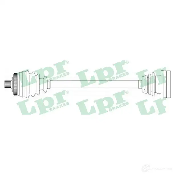 Приводной вал LPR DS14046 DS14 046 UNB95 1729198