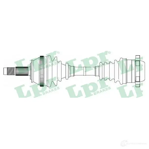 Приводной вал LPR 1729372 DS 20077 MEJKN DS20077 изображение 0