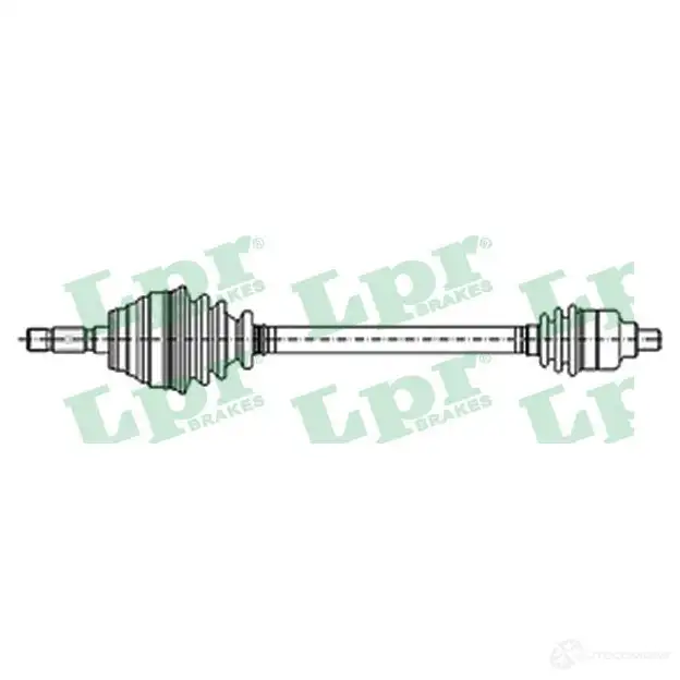 Приводной вал LPR 1729463 DS210 50 DS21050 JD6D8