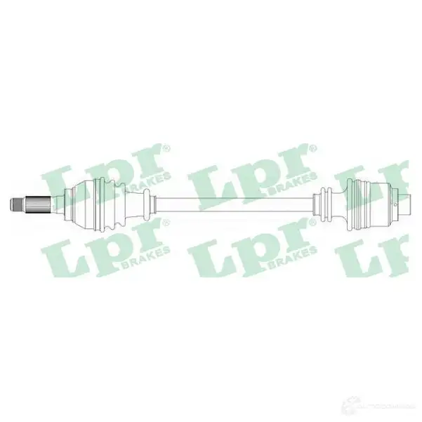 Приводной вал LPR 1729708 DS390 43 JTSNM ds39043 изображение 0