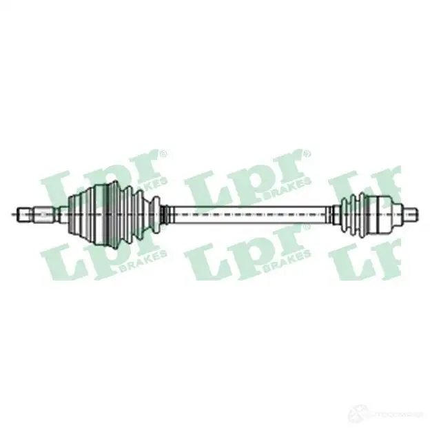 Приводной вал LPR DS22121 J57TJ 1729494 DS221 21 изображение 0