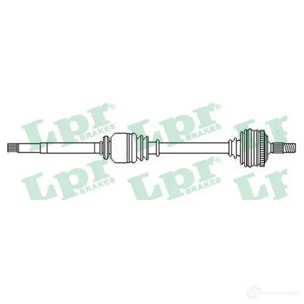 Приводной вал LPR DS52221 1729928 JI0G5HD DS5 2221 изображение 0