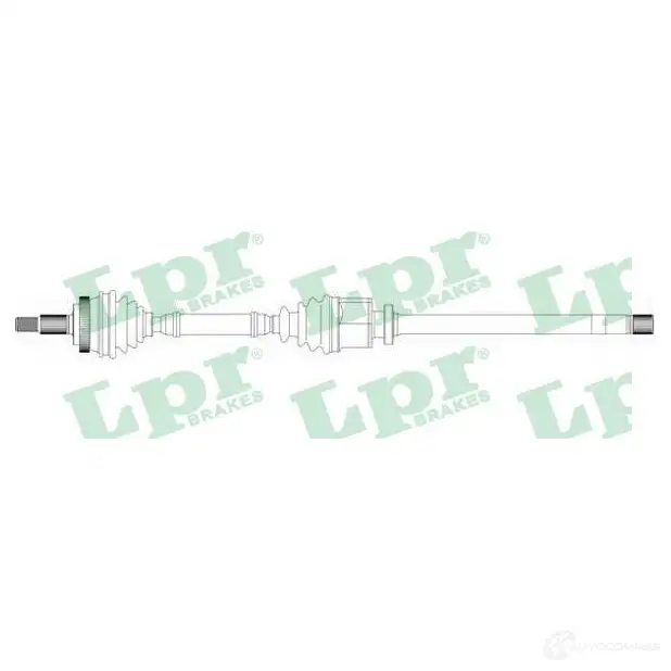Приводной вал LPR DS39103 DS391 03 1729743 DJHVBPU