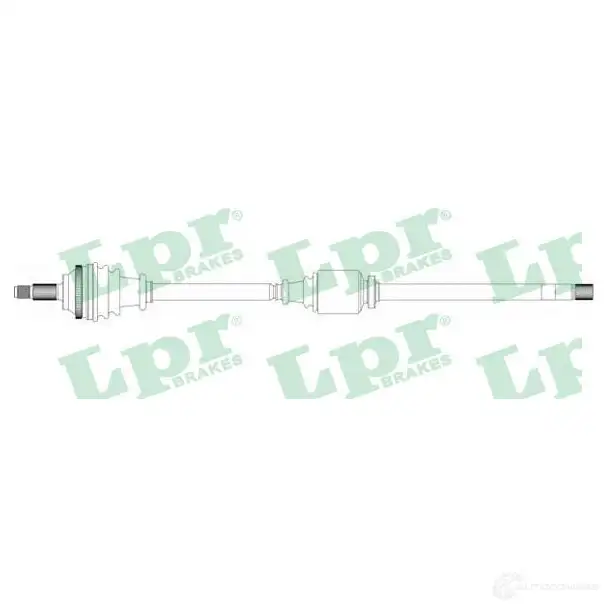 Приводной вал LPR 1729565 EZH1M DS37074 DS37 074