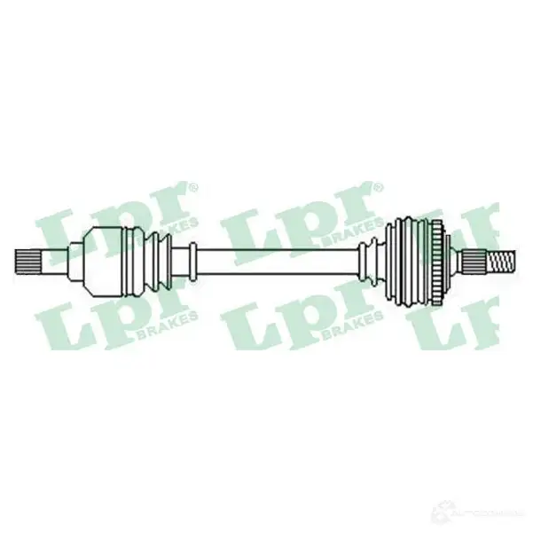 Приводной вал LPR DS5 2339 DS52339 1730045 OZTQ5LU изображение 0