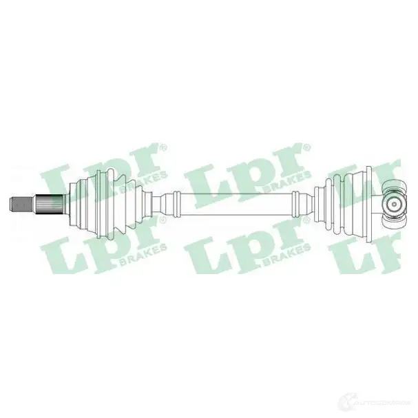 Приводной вал LPR V9AU7 1729752 D S39118 DS39118