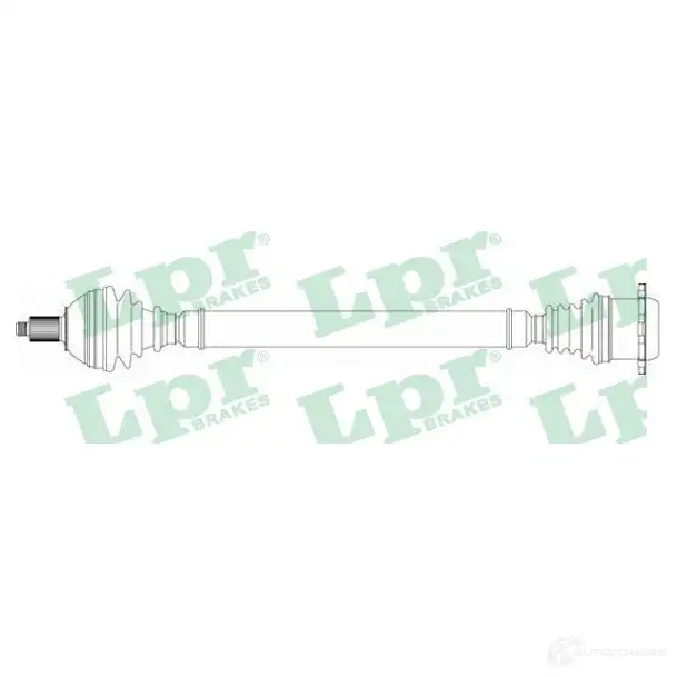 Приводной вал LPR DS51127 1729893 GR2BB DS5 1127