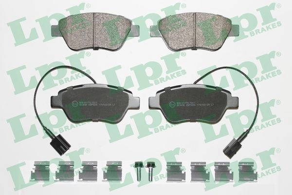 Тормозные колодки дисковые, комплект LPR F M7VUVI 1439897028 05P1656K