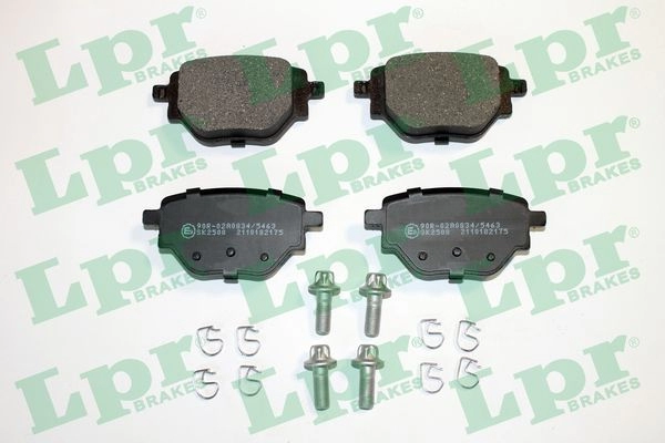 Тормозные колодки дисковые, комплект LPR 2I 3PN3 05P2175 1439897059