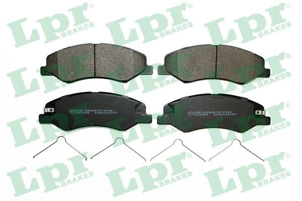 Тормозные колодки дисковые, комплект LPR 05P2197 S EOMU 1439897075