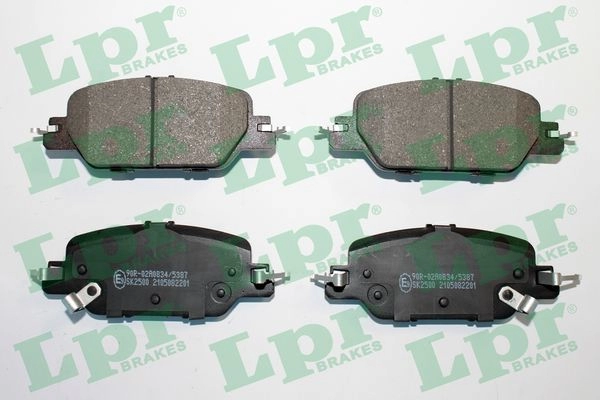 Тормозные колодки дисковые, комплект LPR 1439897077 CT LW8 05P2201 изображение 0