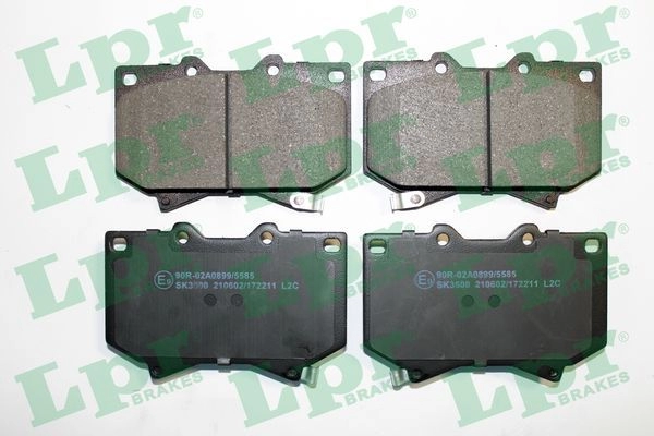 Тормозные колодки дисковые, комплект LPR 1439897084 B3 HJR 05P2211