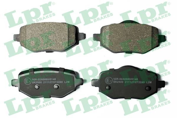 Тормозные колодки дисковые, комплект LPR 1439897102 WQ JCG 05P2240