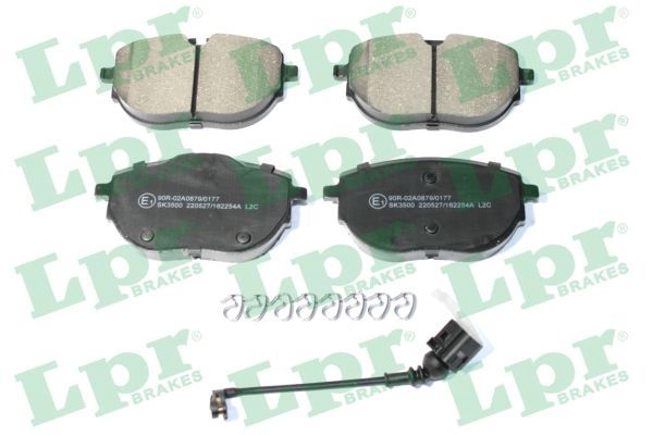 Тормозные колодки дисковые, комплект LPR 05P2254A 1439897115 9 Z8H52