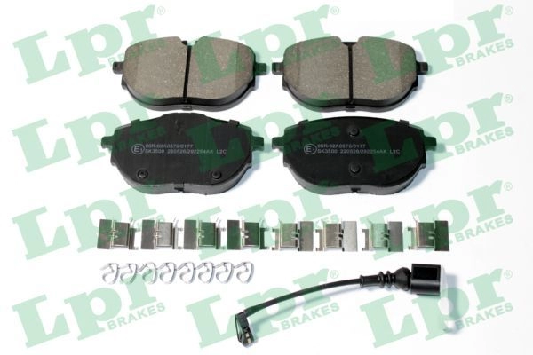 Тормозные колодки дисковые, комплект LPR 05P2254AK 1439897116 JOT UNH