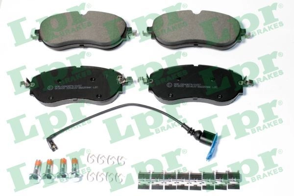 Тормозные колодки дисковые, комплект LPR 1439897119 05P2259AK 2 0V9O